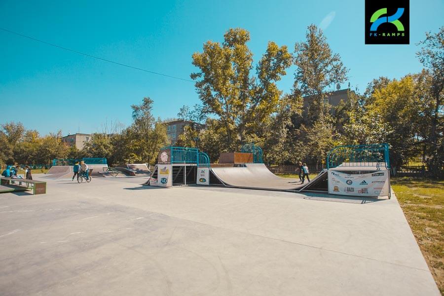 Oskemen skatepark